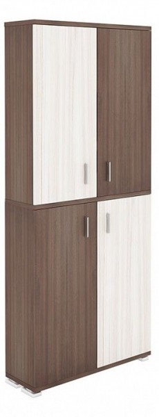 Шкаф книжный Домино ПУ-30-3 в Урае - uray.ok-mebel.com | фото