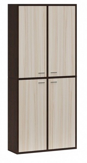 Шкаф книжный Домино СУ(ш2в2)+4ФГ в Урае - uray.ok-mebel.com | фото