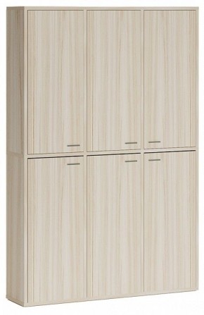 Шкаф книжный Домино СУ(ш3в2)+6ФГ в Урае - uray.ok-mebel.com | фото