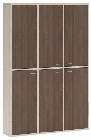 Шкаф книжный Домино СУ(ш3в2)+6ФГ в Урае - uray.ok-mebel.com | фото