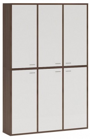 Шкаф книжный Домино СУ(ш3в2)+6ФГ в Урае - uray.ok-mebel.com | фото