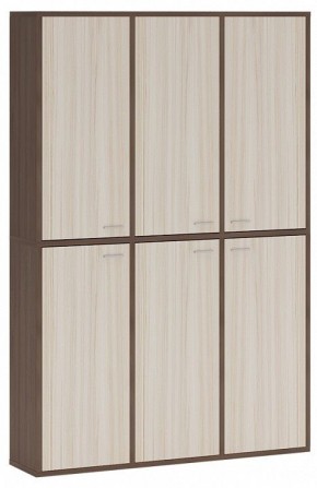 Шкаф книжный Домино СУ(ш3в2)+6ФГ в Урае - uray.ok-mebel.com | фото