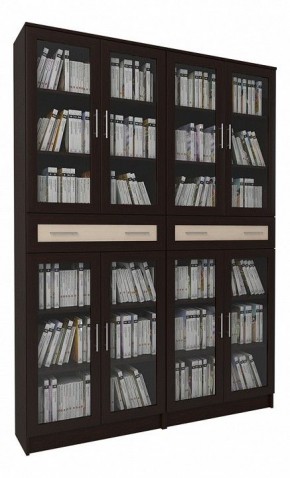 Шкаф книжный Мебелайн-21 в Урае - uray.ok-mebel.com | фото