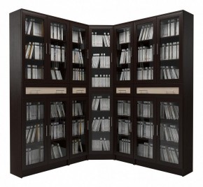 Шкаф книжный Мебелайн-23 в Урае - uray.ok-mebel.com | фото