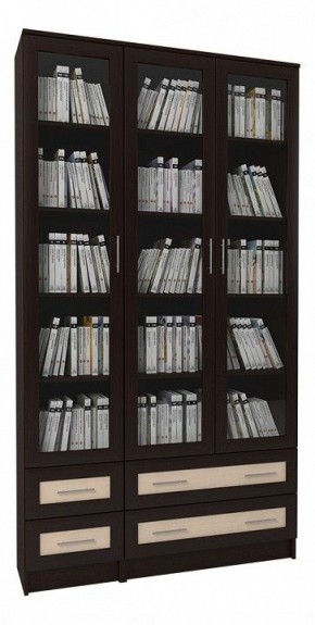 Шкаф книжный Мебелайн-36 в Урае - uray.ok-mebel.com | фото