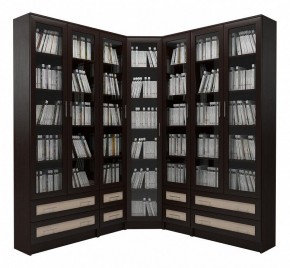 Шкаф книжный Мебелайн-40 в Урае - uray.ok-mebel.com | фото