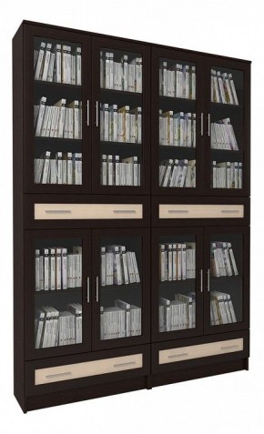 Шкаф книжный Мебелайн-45 в Урае - uray.ok-mebel.com | фото
