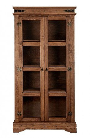 Шкаф книжный "Викинг 03" массив в Урае - uray.ok-mebel.com | фото 3