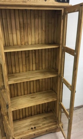 Шкаф книжный "Викинг 03" массив в Урае - uray.ok-mebel.com | фото 7