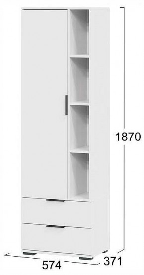 Шкаф комбинированный Агата в Урае - uray.ok-mebel.com | фото 4