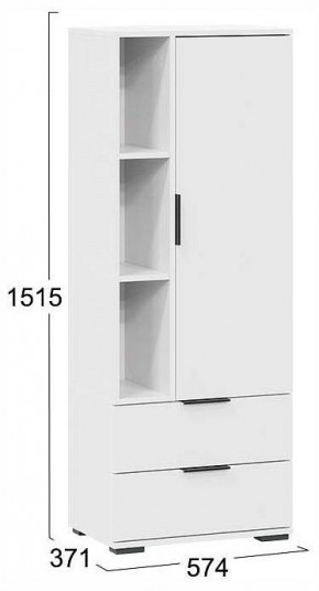 Шкаф комбинированный Агата в Урае - uray.ok-mebel.com | фото 4