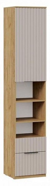Шкаф комбинированный Хилтон Исп. 2 в Урае - uray.ok-mebel.com | фото 2