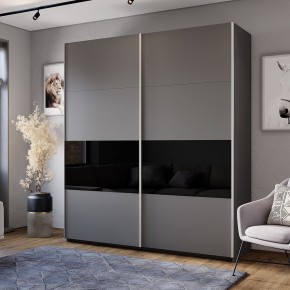 Шкаф-купе Харви ШКК-10 (графит) в Урае - uray.ok-mebel.com | фото