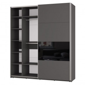 Шкаф-купе Харви ШКК-10 (графит) в Урае - uray.ok-mebel.com | фото 2