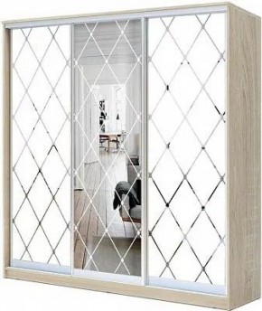 Шкаф-купе ХИТ 22-18-666 РОМБ БОЛЬШОЙ МАТОВЫЙ в Урае - uray.ok-mebel.com | фото