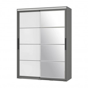 Шкаф-купе Крафт-6 1.6 м ШКК-06 (графит) в Урае - uray.ok-mebel.com | фото 3