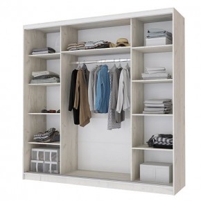 Шкаф-купе Неаполь 2.2 с 4-мя зеркалами в Урае - uray.ok-mebel.com | фото 2