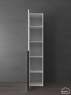 Шкаф Linnea MHR-1-2 2050х400х510 (Белый-М 11.1.2) в Урае - uray.ok-mebel.com | фото 4
