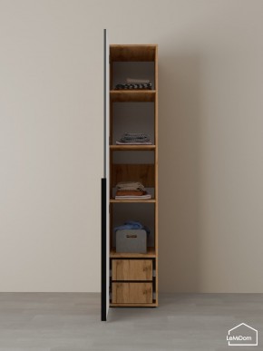 Шкаф Linnea MHR-1-4 2050х400х510 (ДВ-М 11.1.25) в Урае - uray.ok-mebel.com | фото 6