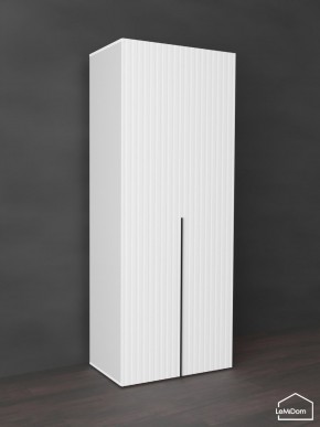 Шкаф Linnea MHR-2-2 2050х800х510 (Белый-М 11.1.1) в Урае - uray.ok-mebel.com | фото