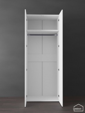 Шкаф Linnea MHR-2PO 2050х800х510 (Белый-М 11.1.2) в Урае - uray.ok-mebel.com | фото 4