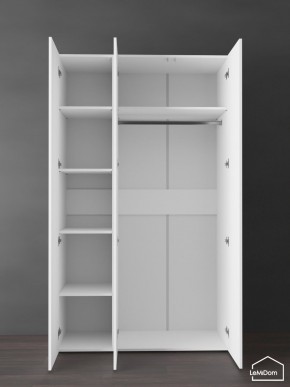 Шкаф Linnea MHR-3PO-1 2050х1200х510 (Белый-М 11.1.2) в Урае - uray.ok-mebel.com | фото 5