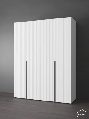 Шкаф Linnea MHR-4-1 2050х1600х510 (Белый-М 11.1.2) в Урае - uray.ok-mebel.com | фото