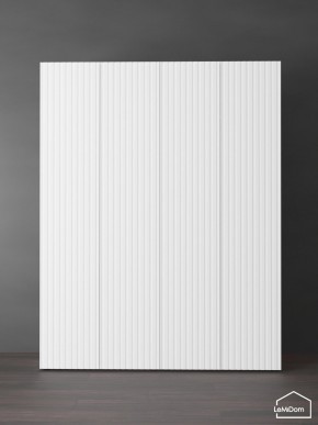 Шкаф Linnea MHR-4PO-1 2050х1600х510 (Белый-М 11.1.2) в Урае - uray.ok-mebel.com | фото 5