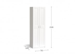 Шкаф МАКС двухдверный, цвет Дуб Сонома в Урае - uray.ok-mebel.com | фото 3