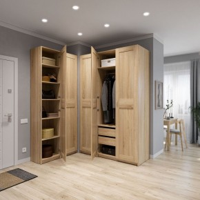 Шкаф МАКС двухдверный, цвет Дуб Сонома в Урае - uray.ok-mebel.com | фото 4