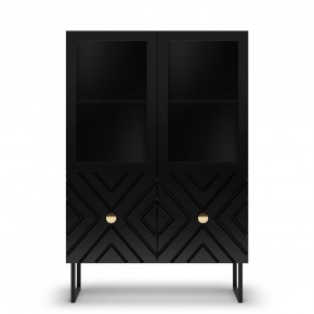 Шкаф низкий (2 стеклодвери) Марсель в Урае - uray.ok-mebel.com | фото 6