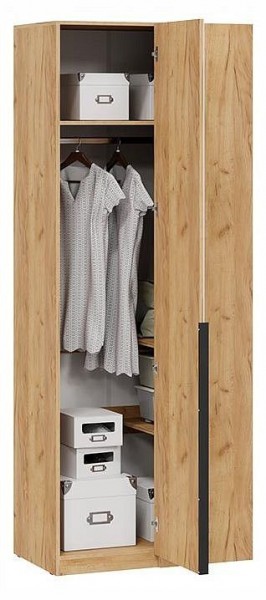 Шкаф платяной Джоли в Урае - uray.ok-mebel.com | фото 3