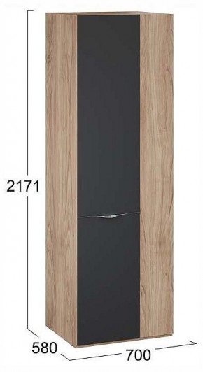 Шкаф платяной Глосс СМ-319.07.006 в Урае - uray.ok-mebel.com | фото 4