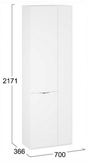 Шкаф платяной Глосс СМ-319.07.016 в Урае - uray.ok-mebel.com | фото 4