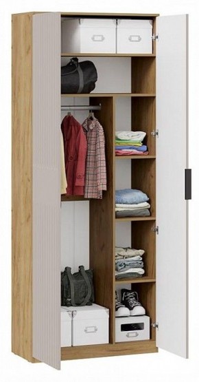 Шкаф платяной Хилтон Исп. 2 в Урае - uray.ok-mebel.com | фото 3