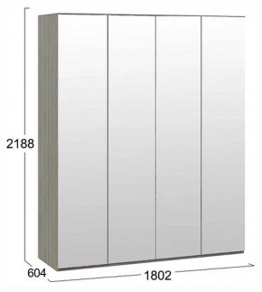 Шкаф платяной Либерти СМ-297.07.443 в Урае - uray.ok-mebel.com | фото 4