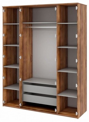 Шкаф платяной Онтарио 474.01 в Урае - uray.ok-mebel.com | фото 2