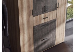 Шкаф платяной Паркинс в Урае - uray.ok-mebel.com | фото 3