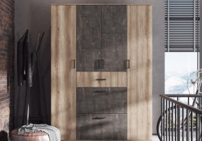 Шкаф платяной Паркинс в Урае - uray.ok-mebel.com | фото 4