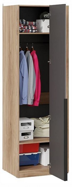 Шкаф платяной Порто СМ-393.07.007 в Урае - uray.ok-mebel.com | фото 2