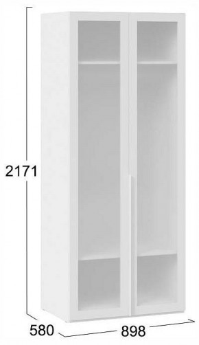 Шкаф платяной Порто СМ-393.07.009 в Урае - uray.ok-mebel.com | фото 3