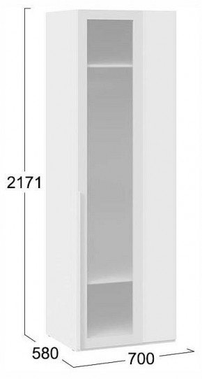 Шкаф платяной Порто СМ-393.07.011 в Урае - uray.ok-mebel.com | фото 4