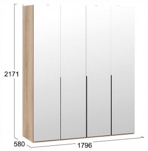 Шкаф платяной Порто СМ-393.07.109 в Урае - uray.ok-mebel.com | фото