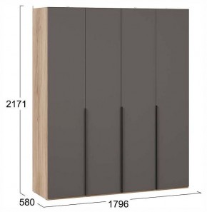 Шкаф платяной Порто СМ-393.07.110 в Урае - uray.ok-mebel.com | фото 3