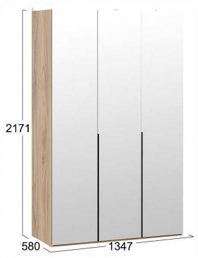 Шкаф платяной Порто СМ-393.07.111 в Урае - uray.ok-mebel.com | фото 3