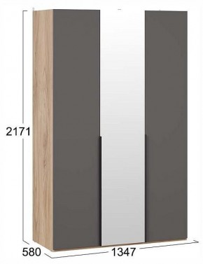 Шкаф платяной Порто СМ-393.07.112 в Урае - uray.ok-mebel.com | фото 3