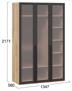 Шкаф платяной Порто СМ-393.07.117 в Урае - uray.ok-mebel.com | фото 4