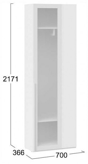 Шкаф платяной Порто СМ-393.07.233 в Урае - uray.ok-mebel.com | фото 4