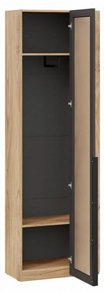 Шкаф платяной Порто СМ-393.07.233 в Урае - uray.ok-mebel.com | фото 2