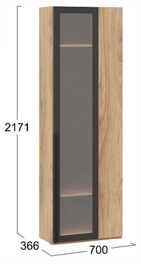 Шкаф платяной Порто СМ-393.07.233 в Урае - uray.ok-mebel.com | фото 3